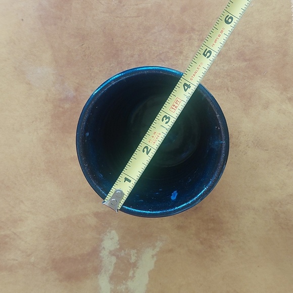 Floyd Kemp Mid-Century Studio Pottery Vase Jar Tenmoku Glaze Signed 6”H … - Picture 4 of 6